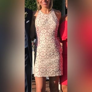 Hutch cross back tailored dress